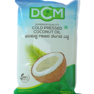 1 Liter Pouch, Cold pressed coconut oil
