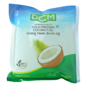 500ml Pouch, Cold pressed coconut oil
